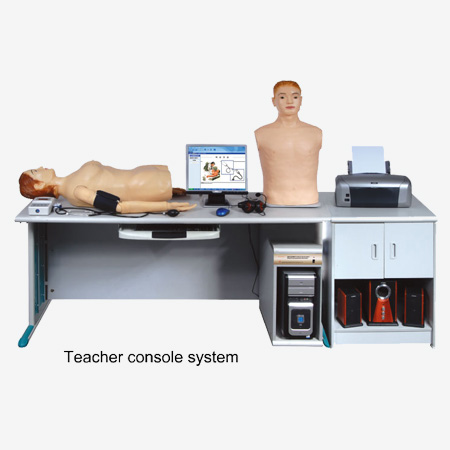 高智能數字網絡化體格檢查教學系統（心肺聽觸診、腹部觸聽診、血壓測量三合一功能、TTC組合）學生機